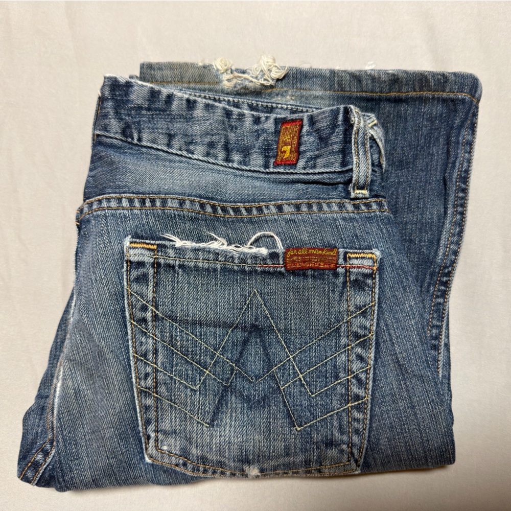 7 For All Mankind Denim Boot Cut Jeans